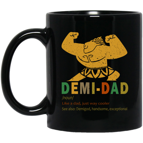 Vintage Demi-Dad Definition Like A Dad Just Way Cooler Father's Day Gifts Mug - Macnystore