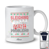 Personalized Custom Name Sleighing Math Problems; Joyful Christmas Sweater Students Teacher T-Shirt