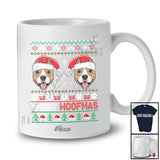 Personalized Custom Name Merry Woofmas; Lovely Christmas Sweater Santa Pit Bull Face Owner T-Shirt