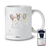 Personalized Custom Name Three Dancing Skeleton Canadian Eskimo; Amazing Christmas Family T-Shirt