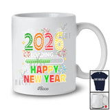 Personalized Custom Name 2026 Loading; Happy Reunion New Year Together Family Friends T-Shirt