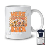 Personalized Custom Name Here For The Beer; Amazing Thanksgiving Dinner Beer Drinking T-Shirt
