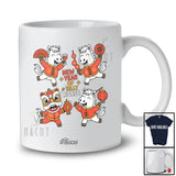 Personalized Custom Name New Year Of Silly Horse; Humorous Chinese Lunar New Year 2026 T-Shirt