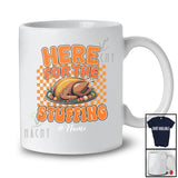 Personalized Custom Name Here For The Stuffing; Amazing Thanksgiving Dinner Roast Turkey Family T-Shirt