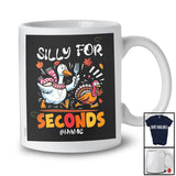 Personalized Custom Name Silly For Second; Humorous Thanksgiving  Dinner Goose Turkey T-Shirt