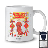 Personalized Custom Name Chuc Mung Nam Moi; Lovely Lunar New Year Old Women Vietnamese Ao Dai T-Shirt