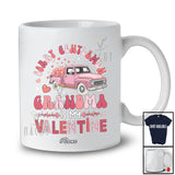 Personalized Custom Name Sorry Gentlemen Grandma Is My Valentine; Joyful Hearts Pickup Truck T-Shirt