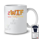 Personalized Custom Name Wine Turkey Family; Sarcastic Thanksgiving Dinner Gathering Drinking T-Shirt