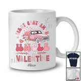 Personalized Custom Name Sorry Gentlemen Uncle Is My Valentine; Joyful Hearts On Pickup Truck T-Shirt