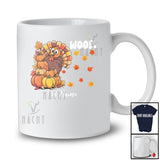 Personalized Custom Name Woof; Humorous Thanksgiving Dog Turkey Sound Fake; Family Group T-Shirt