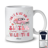 Personalized Custom Name Sorry Gentlemen Sister Is My Valentine; Joyful Hearts On Pickup Truck T-Shirt