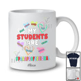 Personalized Custom Name My Students Loved; Lovely Valentine Hearts Collection Paraprofessional T-Shirt