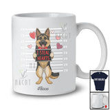 Personalized Custom Name I Steal Hearts; Humorous Valentine German Shepherd Owner Lover T-Shirt