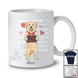 Personalized Custom Name I Steal Hearts; Humorous Valentine Labrador Retriever Owner Lover T-Shirt