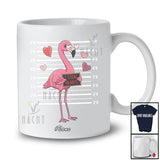 Personalized Custom Name I Steal Hearts; Humorous Valentine Flamingo Animal Lover T-Shirt