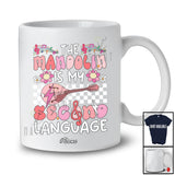 Personalized Custom Name Mandolin Is My Second Language; Amusing Player Musical Instruments T-Shirt