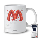 Personalized Custom Name Valentine Sausage Collection; Humorous Hearts Food Lover Couple T-Shirt