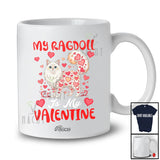 Personalized Custom Name My Ragdoll Is My Valentine; Adorable Hearts Family Group T-Shirt
