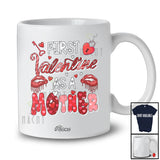 Personalized Custom Name First Valentine As A Mother; Humorous Promoting Future Mother; Family T-Shirt