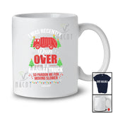 Personalized Custom Name Run Over By A Garbage Truck; Humorous Christmas Santa Running Runner T-Shirt