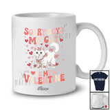 Personalized Custom Name Sorry My Cat Is My Valentine; Lovely Hearts Cat Owner; Girls Family T-Shirt