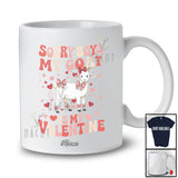 Personalized Custom Name Sorry My Goat Is My Valentine; Lovely Hearts Goat Farmer; Girls Family T-Shirt