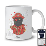 Personalized Custom Name Pirate British Shorthair Cat Valentine; Amazing Hearts Kitten Owner Lover T-Shirt