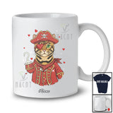 Personalized Custom Name Pirate Bengal Cat Valentine; Amazing Hearts Kitten Owner Lover T-Shirt