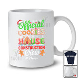 Personalized Custom Name Official Cookies House Construction; Merry Christmas X-mas Baker T-Shirt