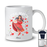 Personalized Custom Name I Steal Hearts; Amusing Valentine Hearts Mexican Girl; Family Group T-Shirt
