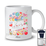 Personalized Custom Name Happy Valentine; Amusing Hearts Teacher Tools Squad; Proud Jobs T-Shirt