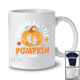 Personalized Custom Name Growing A Little Pumpkin; Awesome Thanksgiving Fall Pregnancy; Family T-Shirt