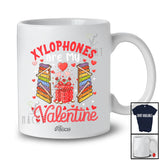 Personalized Custom Name Xylophones Are My Valentine; Amusing Hearts Musical Instruments Player T-Shirt