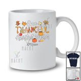 Personalized Custom Name One Thankful Assistant Teacher; Proud Thanksgiving Jobs Turkey T-Shirt