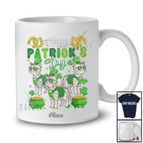 Personalized Custom Name Happy St. Patrick's Day; Joyful Three Leprechaun American Shorthair T-Shirt
