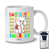 Personalized Custom Name 100 Days Smarter; Lovely 100th Day Of School Poodle Owner Lover T-Shirt