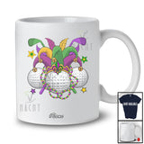 Personalized Custom Name Golf Mardi Gras Costume Beads; Joyful Sport Player Playing Team T-Shirt