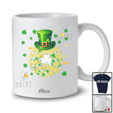 Personalized Custom Name Shamrock Softball Shape; Amazing St. Patrick's Day Irish Sport Player T-Shirt