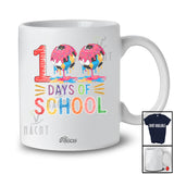 Personalized Custom Name 100 Days Of School; Lovely 100th Day Soccer Player; Students Teacher T-Shirt