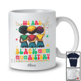 Personalized Custom Name We Are Black History; Joyful African Women Girls; Afro Family T-Shirt