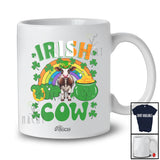 Personalized Custom Name Irish Cow; Amazing St. Patrick's Day Girls Rainbow; Lucky Shamrock Farmer T-Shirt
