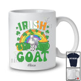 Personalized Custom Name Irish Goat; Amazing St. Patrick's Day Girls Rainbow; Lucky Shamrock Farmer T-Shirt