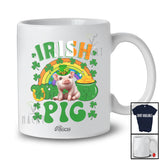 Personalized Custom Name Irish Pig; Amazing St. Patrick's Day Girls Rainbow; Lucky Shamrock Farmer T-Shirt