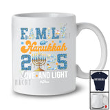 Personalized Custom Name Family Hanukkah 2025; Joyful Chanukah Friend Family Party Group T-Shirt