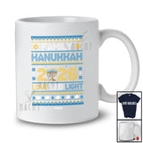 Personalized Custom Name Family Hanukkah 2026; Joyful Chanukah Lights Sweater Friend Family Group T-Shirt
