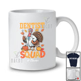Personalized Custom Name Dentist Squad; Awesome Thanksgiving Turkey Fall; Proud Jobs T-Shirt