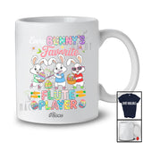 Personalized Custom Name Every Bunny's Favorite Flute Player; Joyful Easter Bunnies Musician T-Shirt