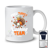 Personalized Custom Name Fired Turkey Cooking Team; Lovely Thanksgiving Pie; Lunch Lady Chef T-Shirt