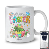 Personalized Custom Name Happy Easter; Adorable Lizard In Easter Egg; Eggs Hunting T-Shirt