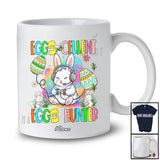 Personalized Custom Name Eggs Cellent Eggs Hunter; Colorful Easter Excellent Bunny Gaming Lover T-Shirt